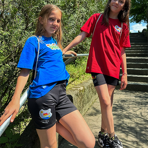 Krátké legíny holka