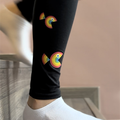 Legíny dlouhé s rybami