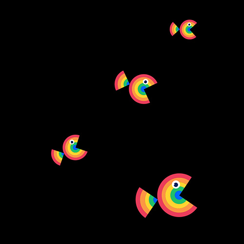 Legíny dlouhé s rybami