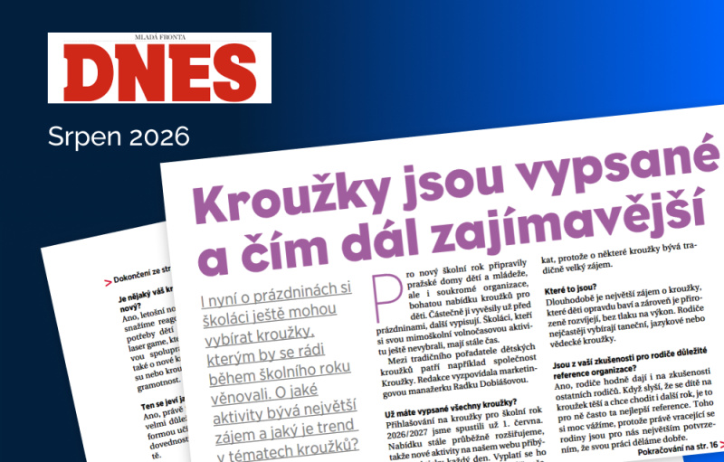 Píše se o nás!