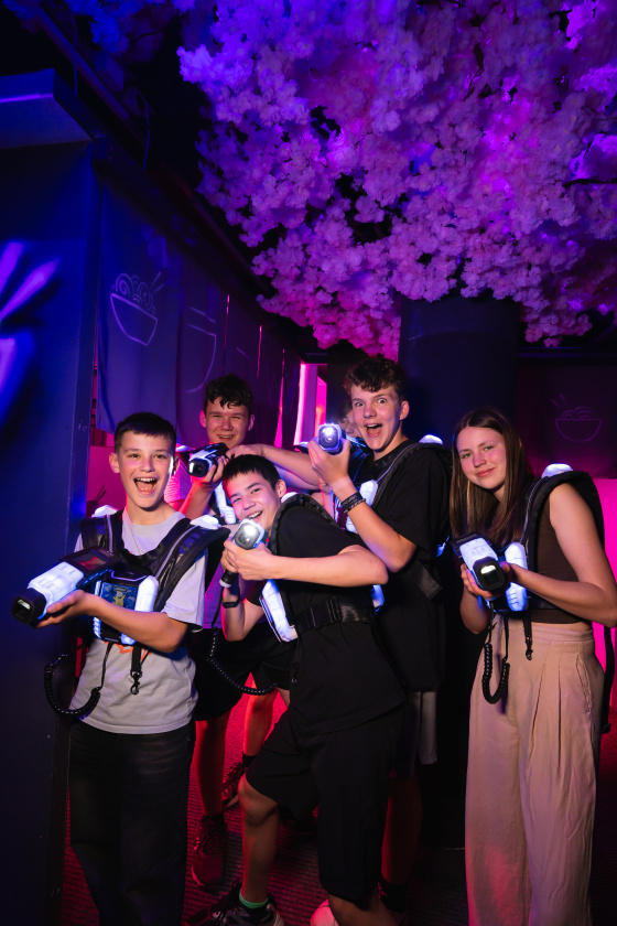Kroužek Laser game