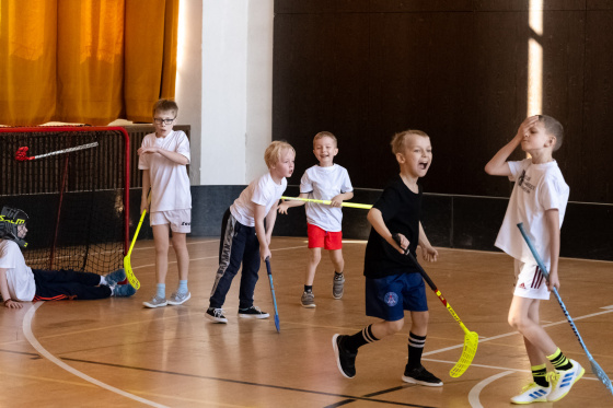Florbal pro žáky 1. - 5. tříd
