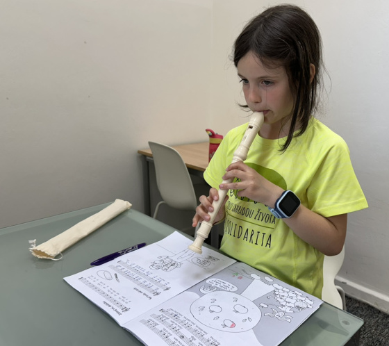 Kroužek Hra na flétnu