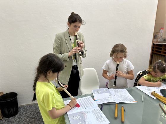 Kroužek Hra na flétnu