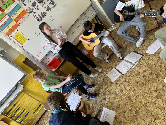 Kroužek Hra na kytaru