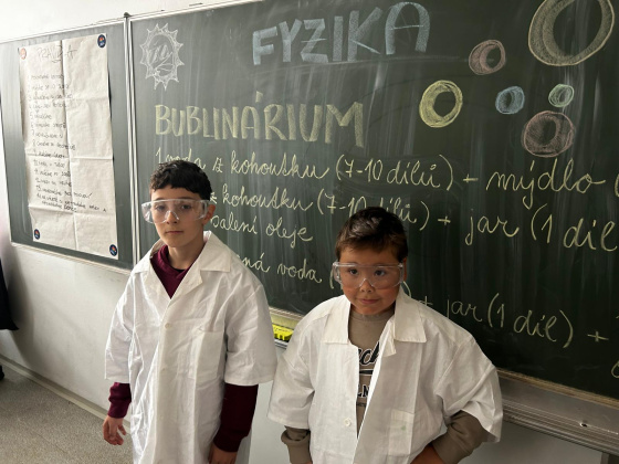 Tábor Týden pokusů a objevů